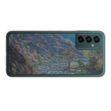 サムスン Galaxy M23 5G用 背面 保護 フィルム 名画プリント クロード・モネ （ Claude Monet ) 小クルーズ川