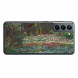 サムスン Galaxy S21 5G用 背面 保護 フィルム 名画プリント クロード・モネ （ Claude Monet ) 睡蓮の池