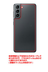 サムスン Galaxy S21 5G用 背面 保護 フィルム 名画プリント クロード・モネ （ Claude Monet ) 睡蓮