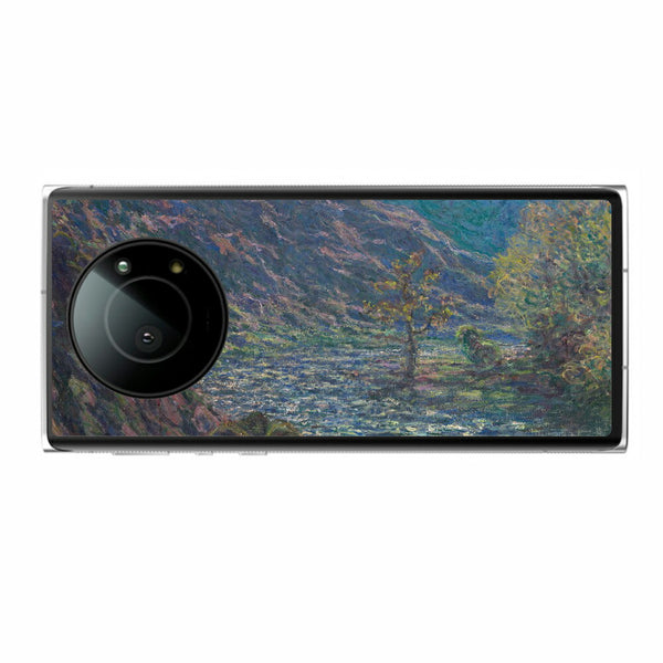 Leica Leitz Phone 1用 背面 保護 フィルム 名画プリント クロード・モネ （ Claude Monet ) 小クルーズ川