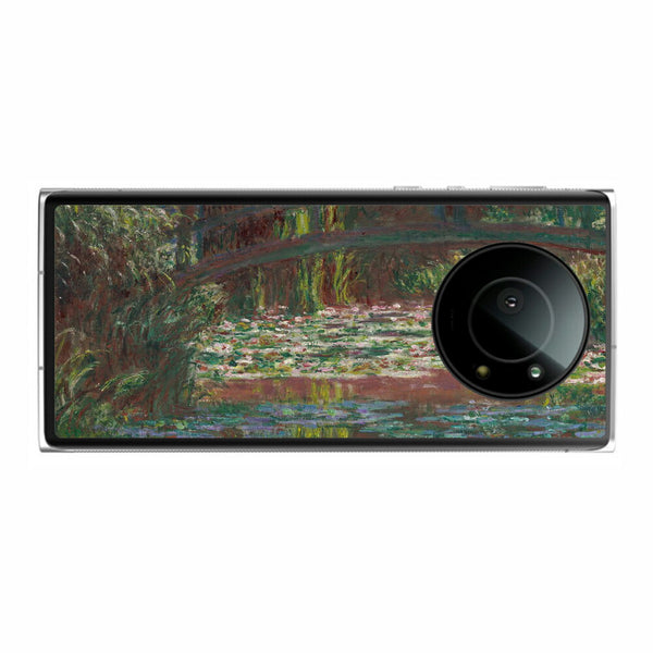 Leica Leitz Phone 1用 背面 保護 フィルム 名画プリント クロード・モネ （ Claude Monet ) 睡蓮の池