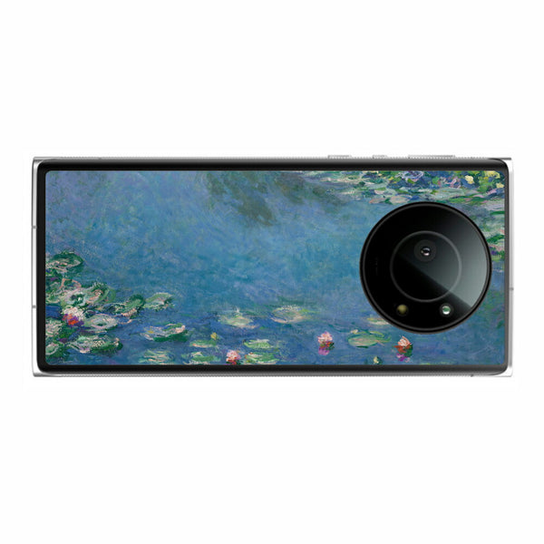 Leica Leitz Phone 1用 背面 保護 フィルム 名画プリント クロード・モネ （ Claude Monet ) 睡蓮