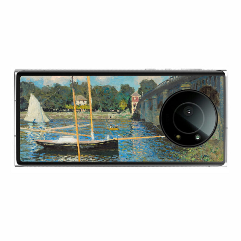 Leica Leitz Phone 1用 背面 保護 フィルム 名画プリント クロード・モネ （ Claude Monet ) アルジャントゥイユの橋