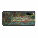 Sony Xperia 10 III用 背面 保護 フィルム 名画プリント クロード・モネ （ Claude Monet ) 睡蓮の池