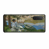 Sony Xperia 5 II用 背面 保護 フィルム 名画プリント クロード・モネ （ Claude Monet ) セーヌ河岸、ベンヌクール
