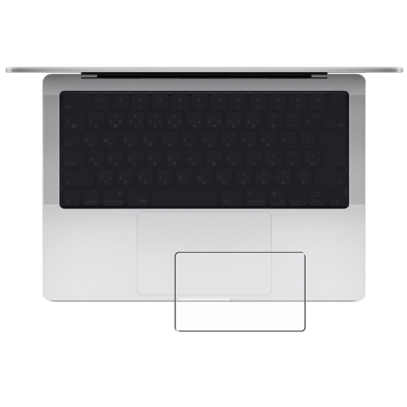 ClearView MacBook Pro 14インチ 2023 M2用【 抗菌 抗ウイルス 防指紋 】 タッチパッド専用保護フィルム 気泡レス 日本製