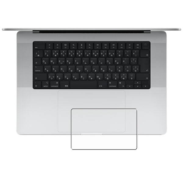 ClearView MacBook Pro 16インチ 2023 M2用【 抗菌 抗ウイルス 防指紋 】 タッチパッド専用保護フィルム 気泡レス 日本製