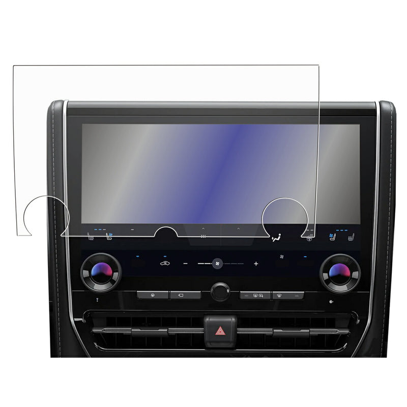 【2枚セット】ClearView 40系新型アルファード ヴェルファイア ナビ 14インチ ディスプレイオーディオ用 液晶 保護 フィルム 清潔 目に優しい アンチグレア ブルーライトカット タイプ 日本製