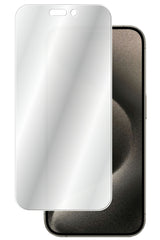 ClearView iPhone 15 Pro用 [ハーフミラー 防指紋] 液晶 保護フィルム 鏡 に変わる！ 気泡レス 日本製