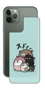 ClearView iPhone 11 Pro用 【コラボ プリント Design by お腹すい汰 001 】 背面 保護 フィルム 日本製