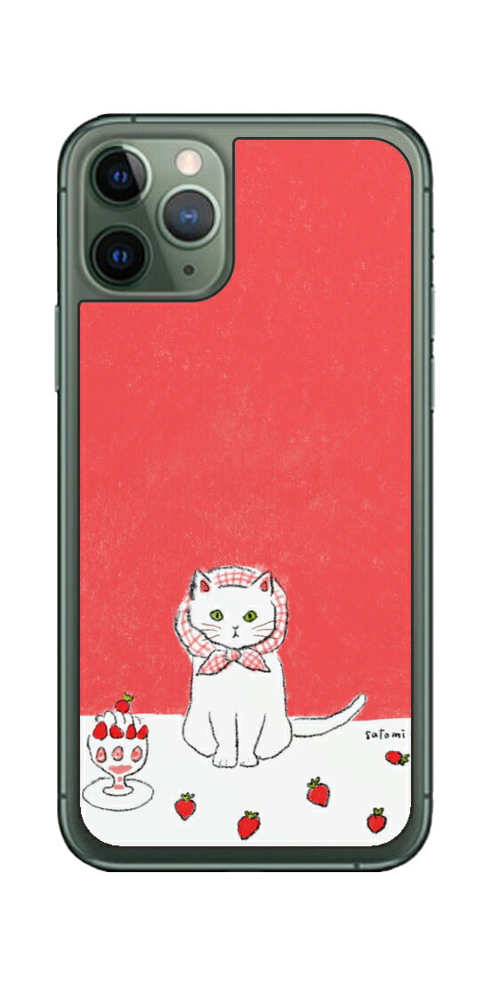 iPhone 11 Pro用 【コラボ プリント Design by よこお さとみ 001 】 背面 保護 フィルム 日本製