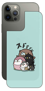 ClearView iPhone 12 Pro Max用 【コラボ プリント Design by お腹すい汰 001 】 背面 保護 フィルム 日本製