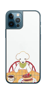 iPhone 12 Pro / iPhone 12用 【コラボ プリント Design by よこお さとみ 005 】 背面 保護 フィルム 日本製