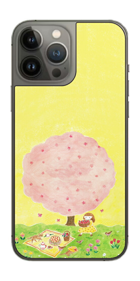 iPhone 13 Pro Max用 【コラボ プリント Design by よこお さとみ 003 】 背面 保護 フィルム 日本製