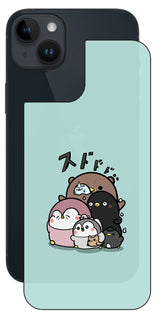 ClearView iPhone 14 plus用 【コラボ プリント Design by お腹すい汰 001 】 背面 保護 フィルム 日本製