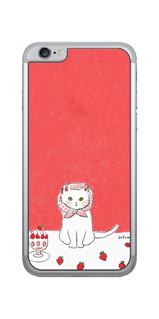 iPhone 6 / 6s用 【コラボ プリント Design by よこお さとみ 001 】 背面 保護 フィルム 日本製