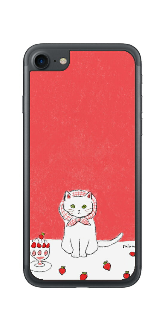 iPhone 7 / 7s用 【コラボ プリント Design by よこお さとみ 001 】 背面 保護 フィルム 日本製