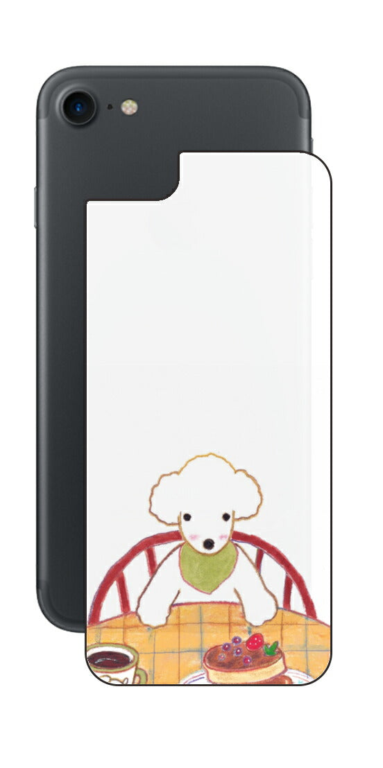 iPhone 7 / 7s用 【コラボ プリント Design by よこお さとみ 005 】 背面 保護 フィルム 日本製