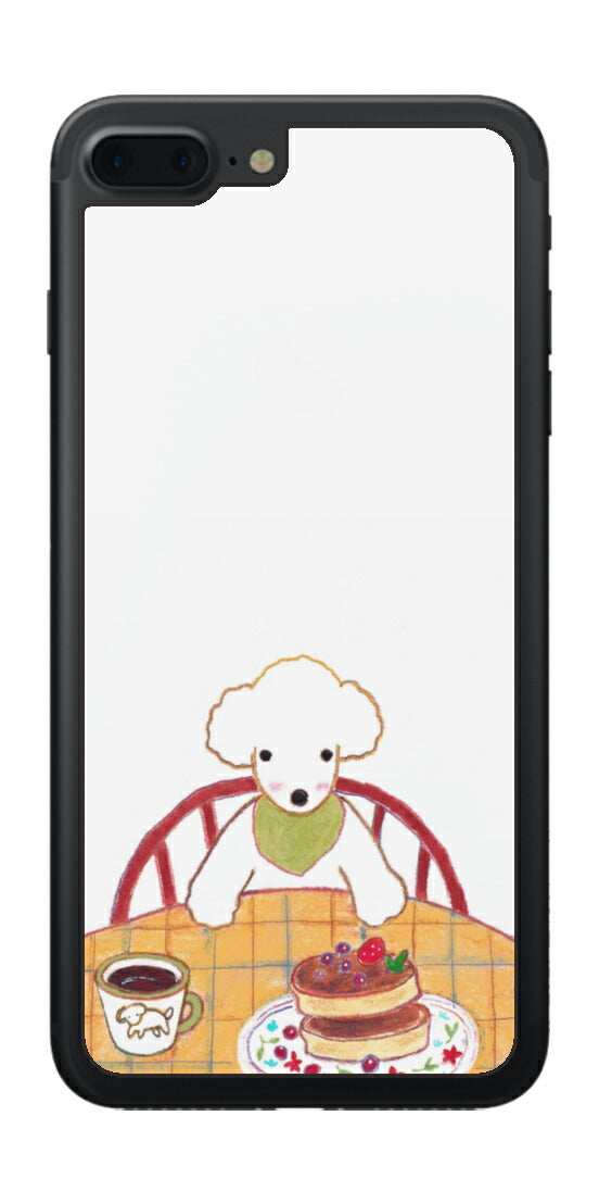 iPhone 7 Plus用 【コラボ プリント Design by よこお さとみ 005 】 背面 保護 フィルム 日本製