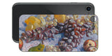 iPhone SE 第2世代用 背面 保護 フィルム 名画 プリント ゴッホ ぶどう、レモン、梨、りんご（ フィンセント ファン ゴッホ Vincent Willem van Gogh ）
