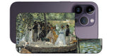 iPhone 14 pro用 背面 保護 フィルム 名画 プリント ルノワール ラ・グルヌイエール（ ピエール＝オーギュスト・ルノワール Pierre-Auguste Renoir ）