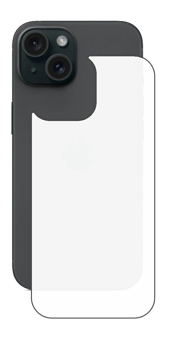 [ClearView iPhone 15用 背面フィルム ] SPACECOOL®フィルム使用（スマートフォン熱中症対策 ※屋外利用時）