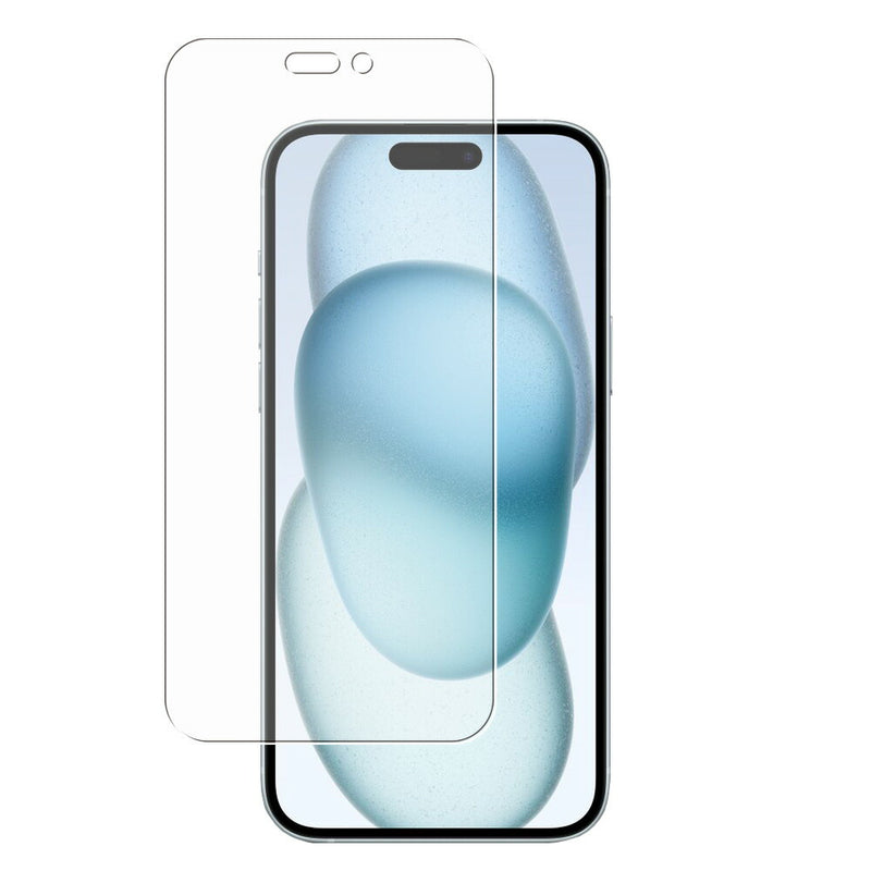 ClearView iPhone 15 Plus用 [清潔 目に優しい アンチグレア ブルーライトカット] 液晶 保護 フィルム 気泡レス 日本製