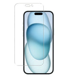 CLEARVISTA iPhone 15 Plus用 [高硬度10H 衝撃吸収 ブルーライトカット 抗菌 クリア] オールインハイスペックフィルム 保護フィルム 日本製