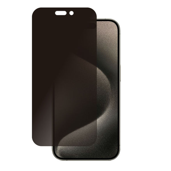 ClearView iPhone 15 Pro用 [のぞき見防止] 液晶 保護フィルム プライバシー保護 タイプ 気泡レス 日本製