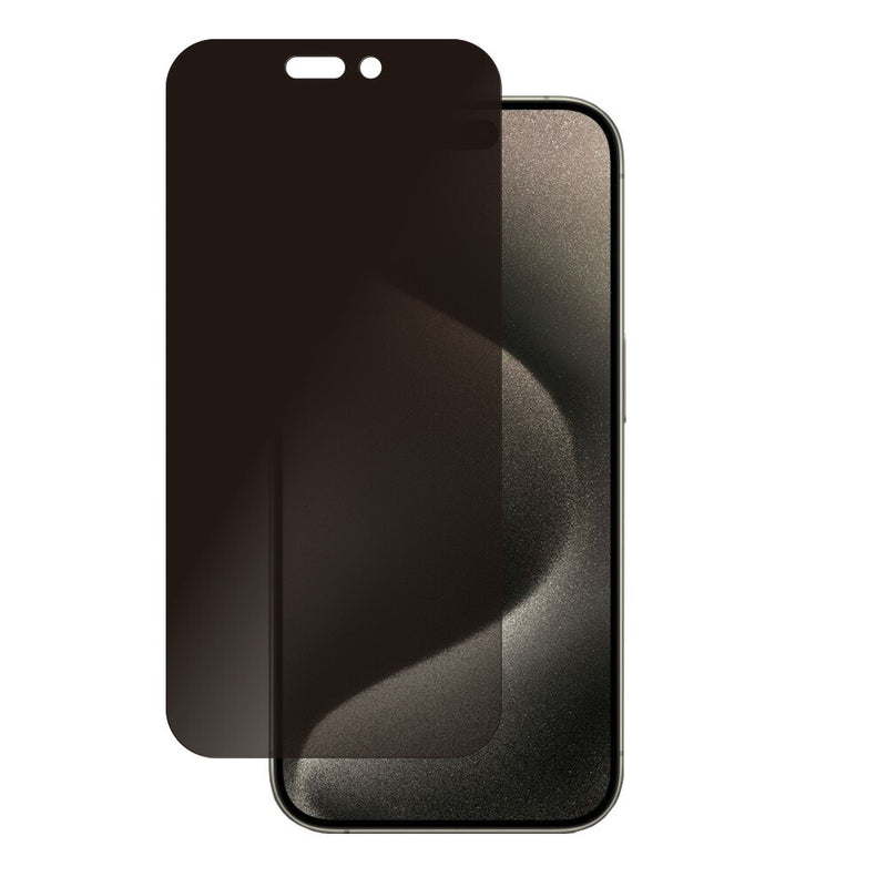 ClearView iPhone 15 Pro用 [のぞき見防止] 液晶 保護フィルム プライバシー保護 タイプ 気泡レス 日本製