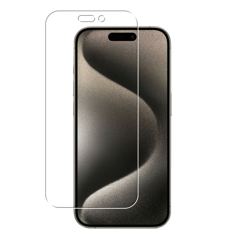 ClearView iPhone 15 Pro用 [防指紋 クリア] 液晶 保護 フィルム 気泡レス 日本製
