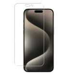 CLEARVISTA iPhone 15 Pro Max用 [高硬度10H 衝撃吸収 ブルーライトカット 抗菌 クリア] オールインハイスペックフィルム 保護フィルム 日本製