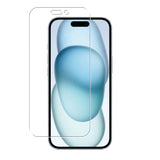 ClearView iPhone 15用 [高硬度9H ブルーライトカット] 液晶 保護フィルム 傷に強い 高硬度 9H ブルーライト カット率 30％以上！ 気泡レス 日本製
