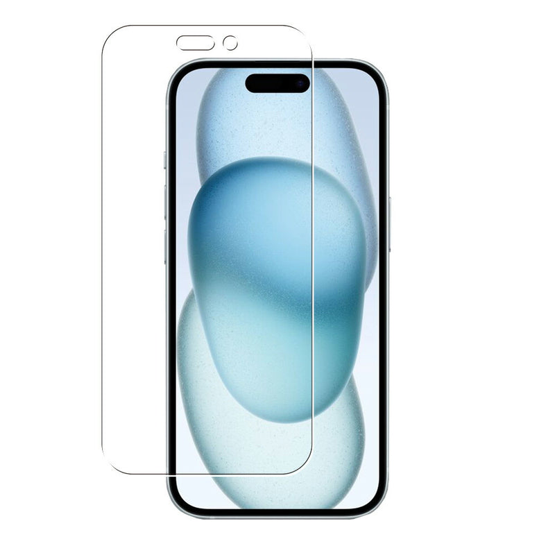 ClearView iPhone 15用 [高硬度9H ブルーライトカット] 液晶 保護フィルム 傷に強い 高硬度 9H ブルーライト カット率 30％以上！ 気泡レス 日本製