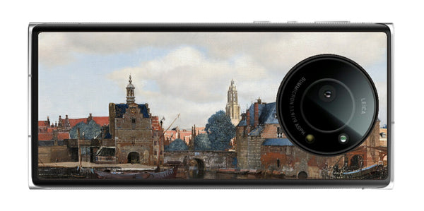 Leica Leitz Phone 1用 背面 保護 フィルム 名画 プリント フェルメール デルフトの眺望 （ ヨハネス・フェルメール Johannes Vermeer ）