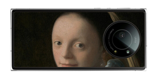 Leica Leitz Phone 1用 背面 保護 フィルム 名画 プリント フェルメール 少女 （ ヨハネス・フェルメール Johannes Vermeer ）