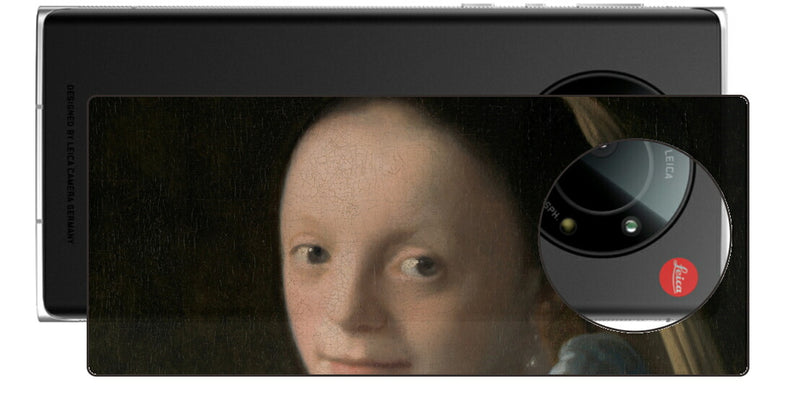 Leica Leitz Phone 1用 背面 保護 フィルム 名画 プリント フェルメール 少女 （ ヨハネス・フェルメール Johannes Vermeer ）