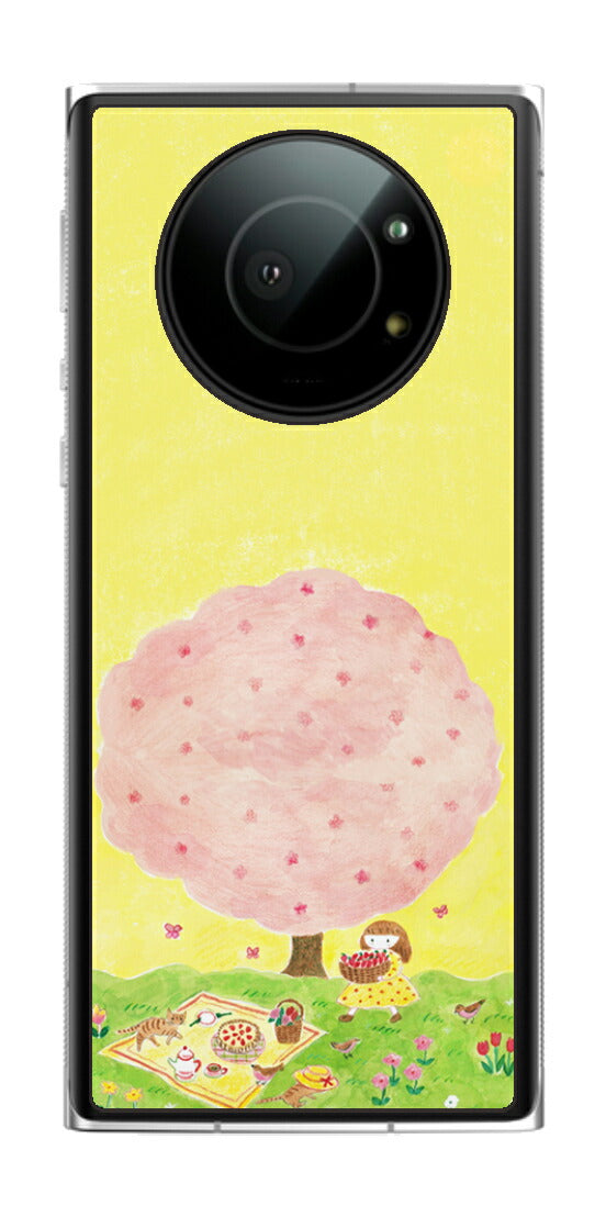 Leica Leitz Phone 1用 【コラボ プリント Design by よこお さとみ 003 】 背面 保護 フィルム 日本製
