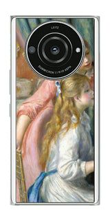 Leica Leitz Phone 2用 背面 保護 フィルム 名画 プリント ルノワール ピアノを弾く二人の少女（ ピエール＝オーギュスト・ルノワール Pierre-Auguste Renoir ）