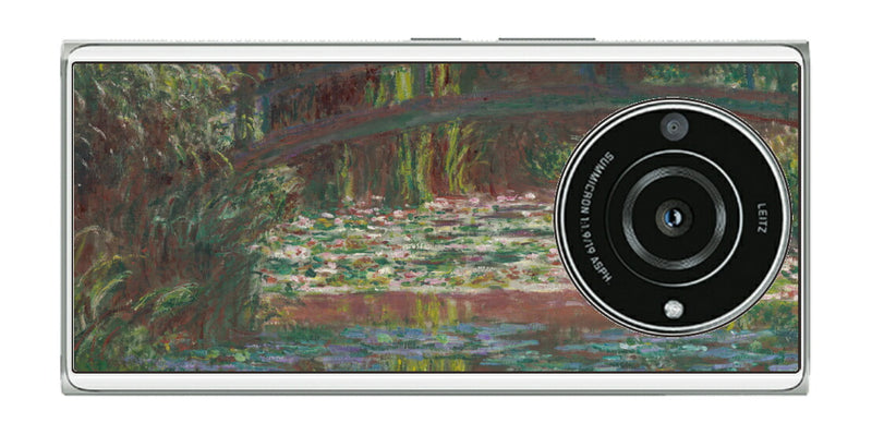Leica Leitz Phone 2用 背面 保護 フィルム 名画プリント クロード・モネ （ Claude Monet ) 睡蓮の池