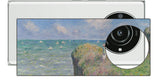 Leica Leitz Phone 2用 背面 保護 フィルム 名画プリント クロード・モネ （ Claude Monet ) プールヴィルの断崖の上の散歩