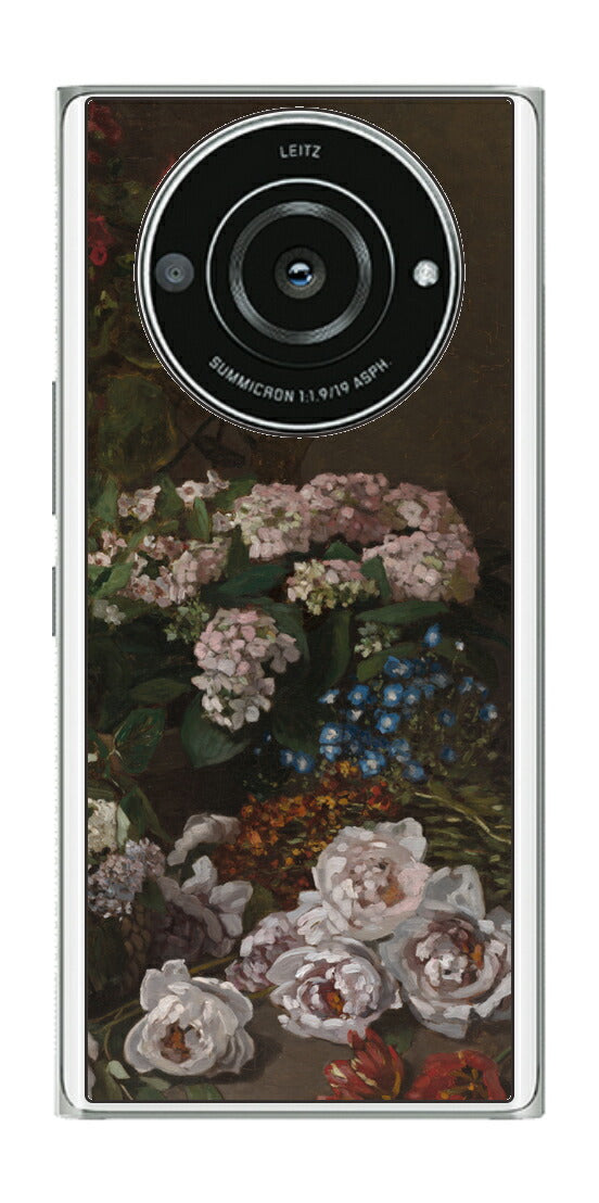 Leica Leitz Phone 2用 背面 保護 フィルム 名画プリント クロード・モネ （ Claude Monet ) 春の花