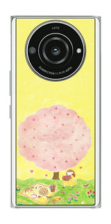 Leica Leitz Phone 2用 【コラボ プリント Design by よこお さとみ 003 】 背面 保護 フィルム 日本製