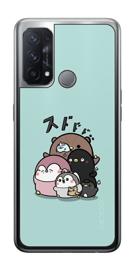 ClearView OPPO Reno5 A用 【コラボ プリント Design by お腹すい汰 001 】 背面 保護 フィルム 日本製