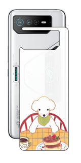 ASUS ROG Phone 6 / ROG Phone 6 Pro用 【コラボ プリント Design by よこお さとみ 005 】 背面 保護 フィルム 日本製